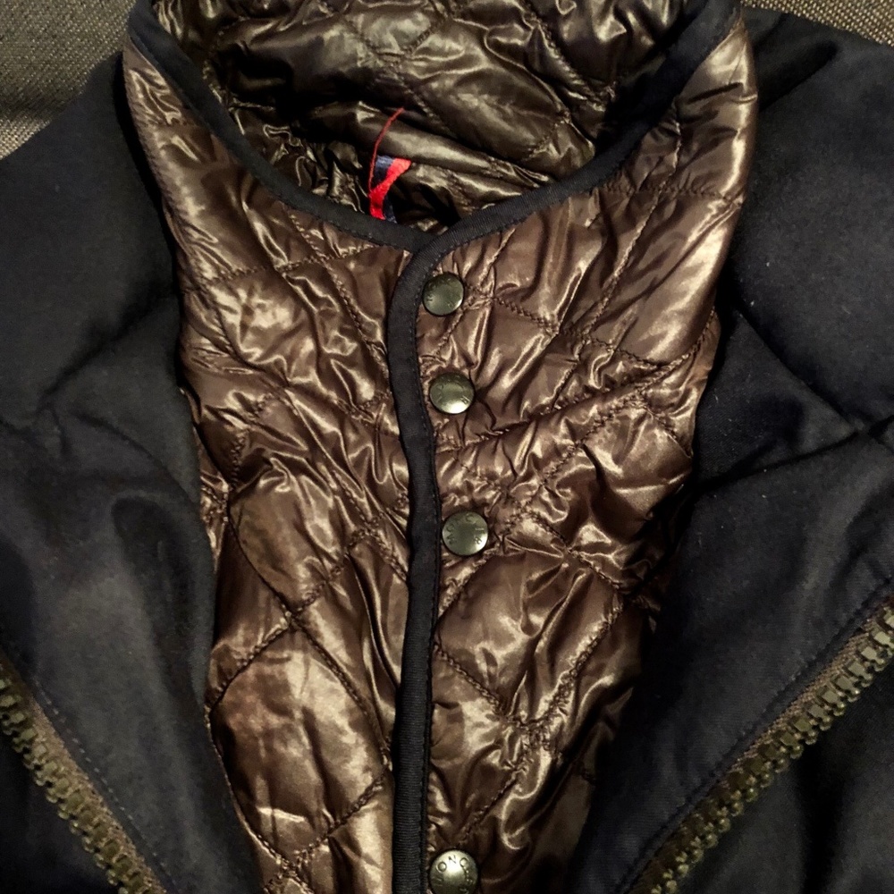 Moncler Quilted Double Layer Down Jacket Size 1 - Picture 5 of 8